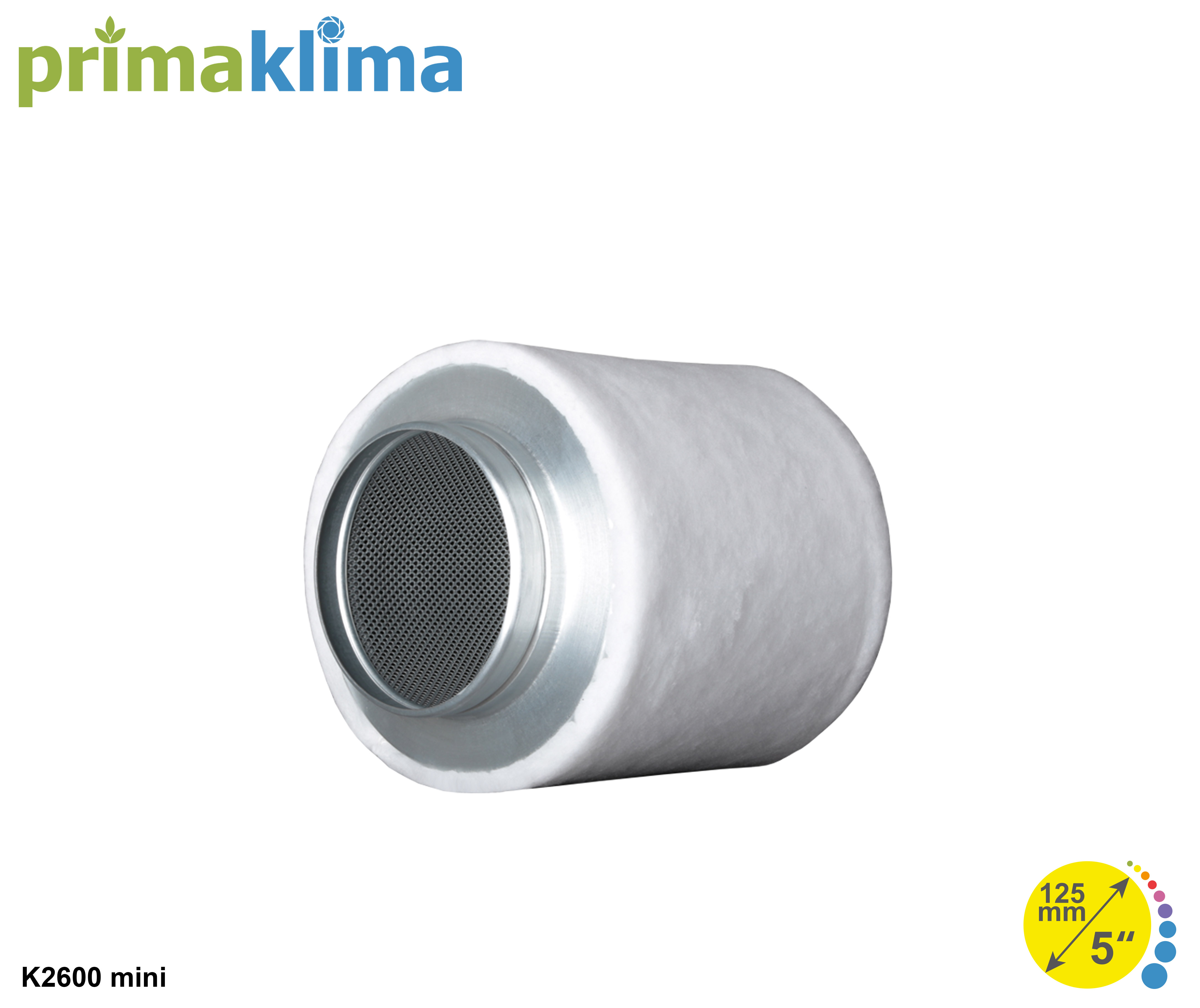 Prima Klima Aktivkohlefilter Eco Line K2600-mini 100mm