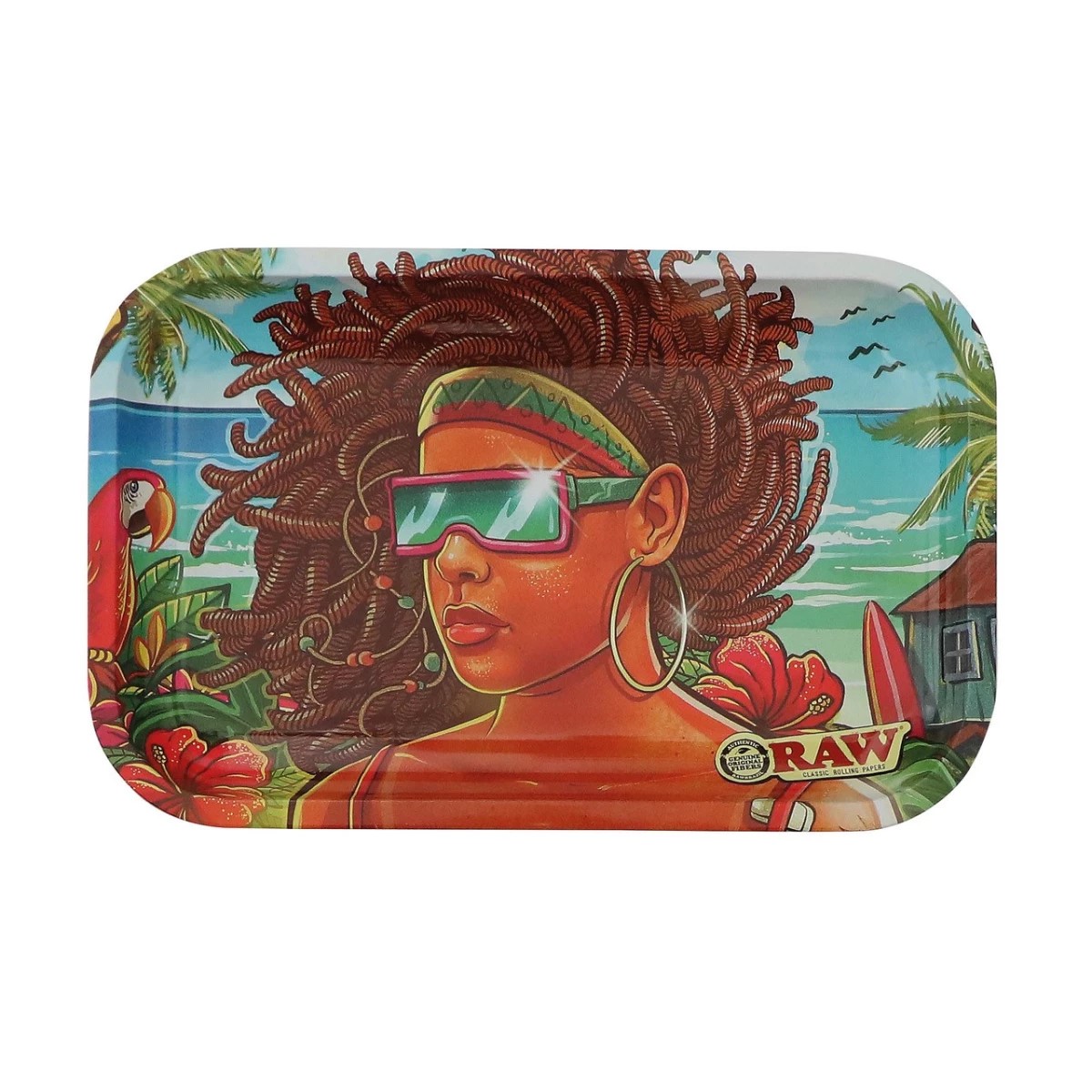 RAW Brazil Rolling Tray Small 27,5 x 17,5 cm