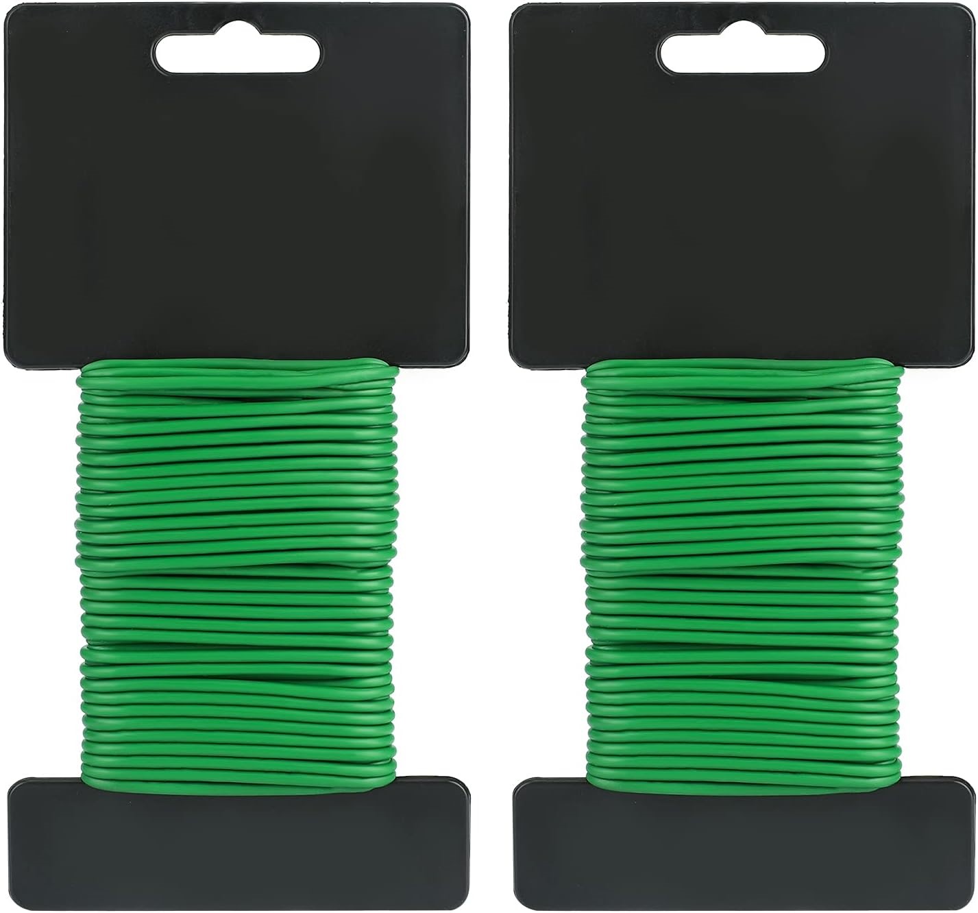 2mm 10M Pflanzendraht Grün - Gartendraht