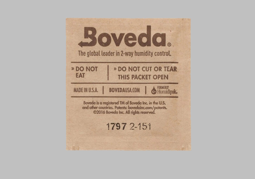 Boveda – Feuchtigkeitsregler für Lagerung