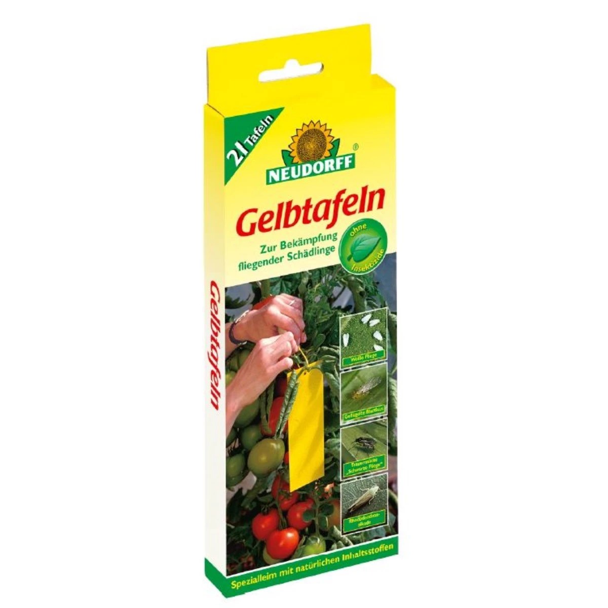 Neudorff Gelbtafeln 7,5x20cm 21 Stück