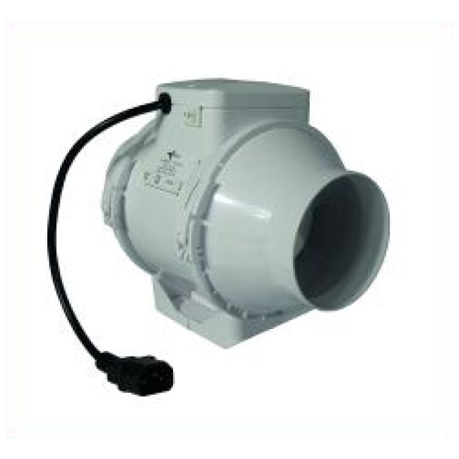 Ventilution Mixed In-Line, 145/187 m³/h, für 100 mm, inkl. IEC-Connect