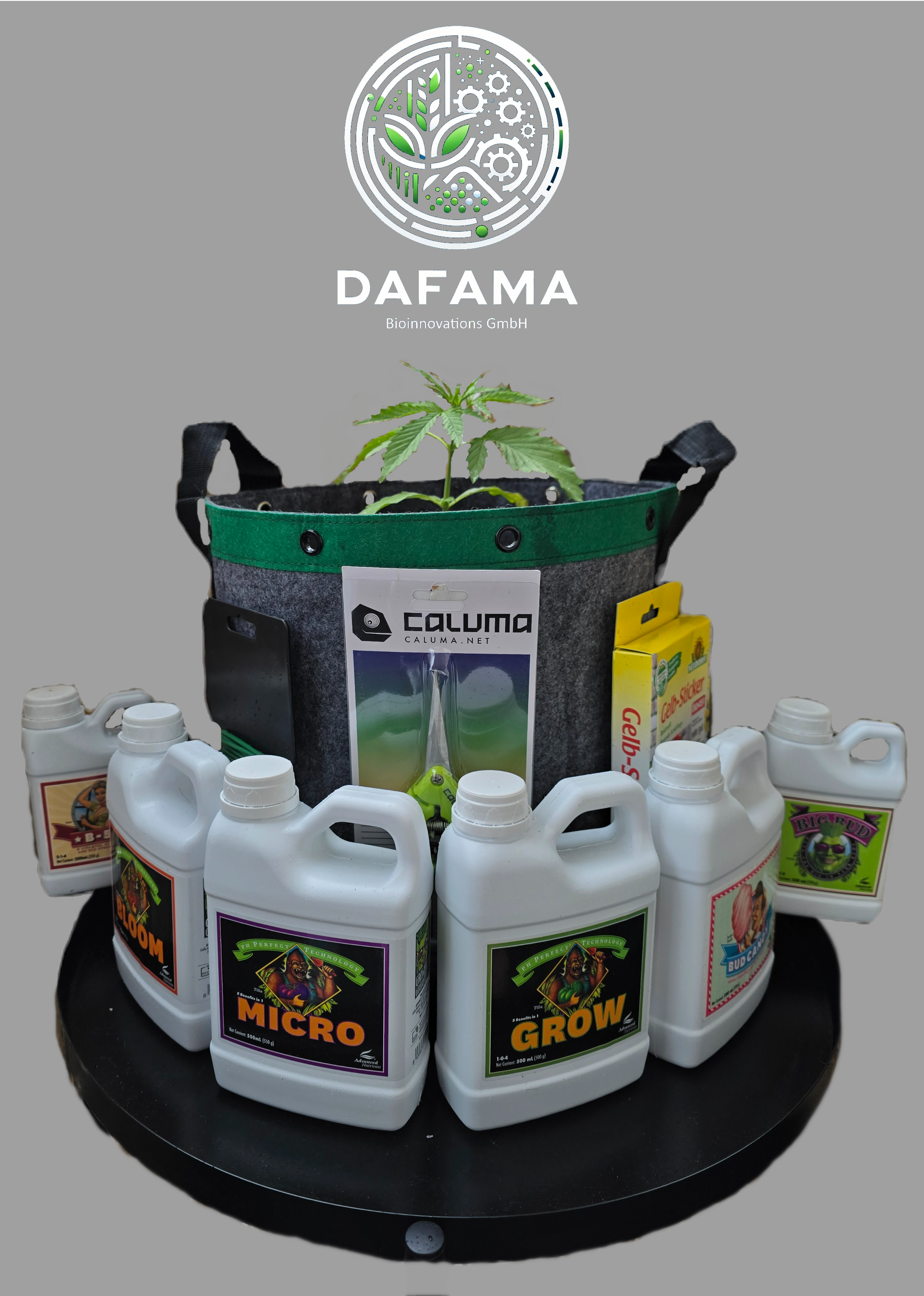 Outdoor-Growkit – Set mit Erde, Dünger und Zubehör